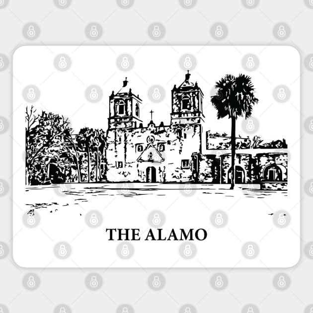 The Alamo Magnet by Lakeric
